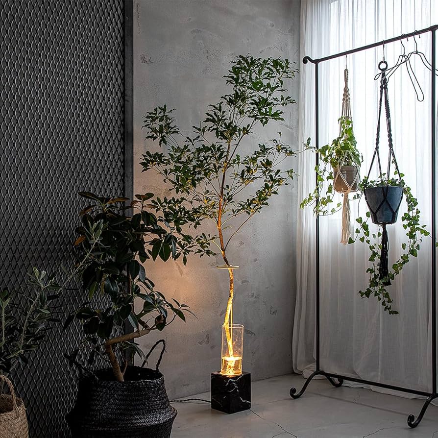 アンティーク ドマン 大理石 フロアライト 照明器具 間接照明 花台 花瓶台 LUMINASTONE FLOOR LAMP（ルミナストーン フロアランプ